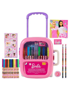 Conjunto de Actividades Barbie con Estuche y Suministros de Arte