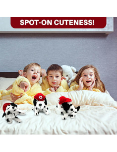 Paquete de 12 Peluches Dálmatas 4E's Novelty - Suaves y Adorables 2