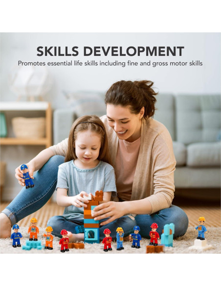 Conjunto de 10 Figuras de Personas FUNERICA - Bomberos y Policías