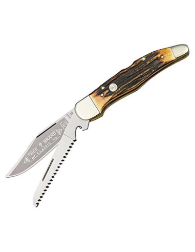 Cuchillo de Caza Plegable Boker 114021S Doble Bloqueo 10.16 cm