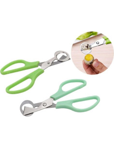 Tijeras de Acero Inoxidable Risprsulen para Huevos de Codorniz 2