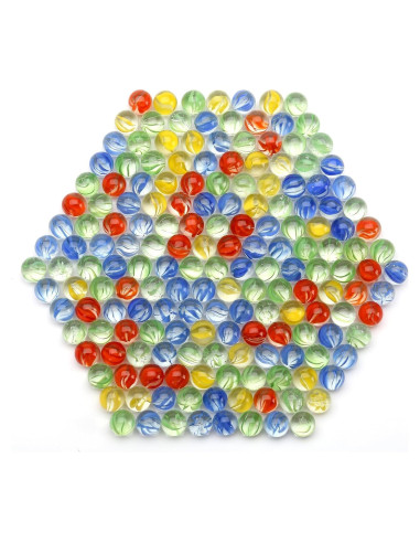 200 Canicas de Vidrio OrangeTag para Resortera 0,70 kg