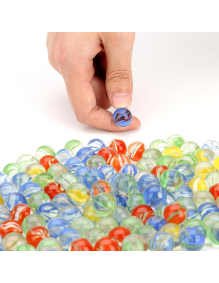 200 Canicas de Vidrio OrangeTag para Resortera 0,70 kg