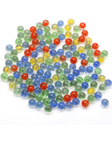 200 Canicas de Vidrio OrangeTag para Resortera 0,70 kg