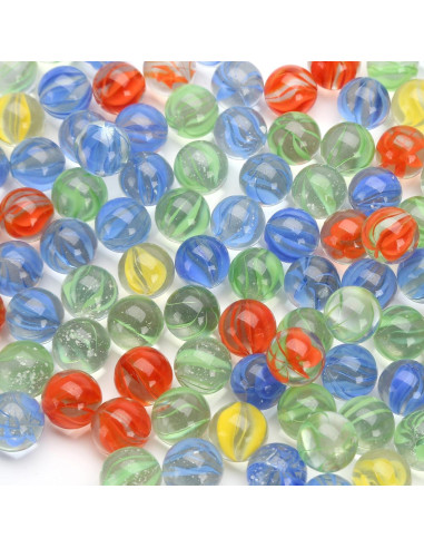 200 Canicas de Vidrio OrangeTag para Resortera 0,70 kg