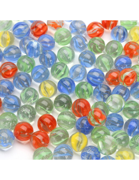200 Canicas de Vidrio OrangeTag para Resortera 0,70 kg