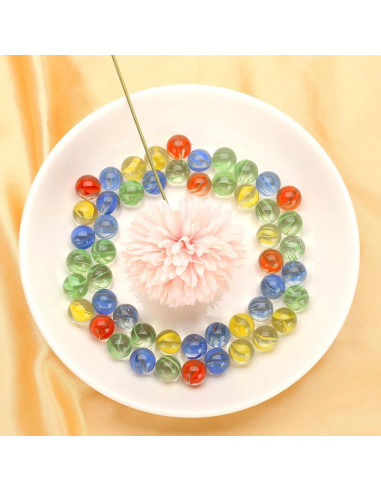 200 Canicas de Vidrio OrangeTag para Resortera 0,70 kg