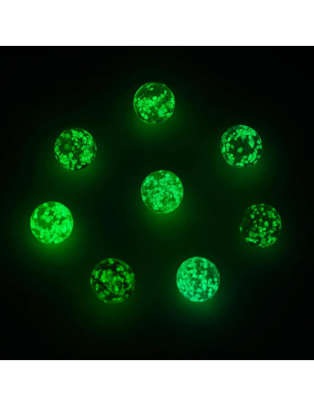 48 Canicas Brillantes Luminiscentes Sumind 1.4 CM Colores Mixtos