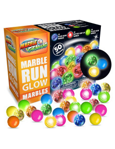 Canicas que Brillan en la Oscuridad Marble Genius - 50 Piezas