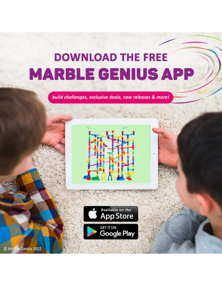 Canicas que Brillan en la Oscuridad Marble Genius - 50 Piezas