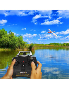 Avión RC EXHOBBY Sport Cub 500mm Rojo con Giroscopio 2