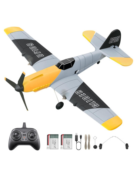 Aviación RC HAWK'S WORK BF-109 34.5x33.5cm para Niños