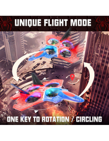 Dron BEZGAR RC Fighter para Niños | Acrobacias 360