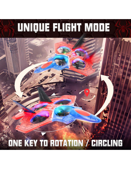 Dron BEZGAR RC Fighter para Niños | Acrobacias 360