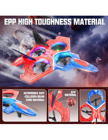 Dron BEZGAR RC Fighter para Niños | Acrobacias 360