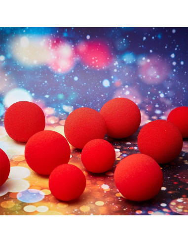 Bolas de Esponja Rojas Skylety 20 Piezas para Magia