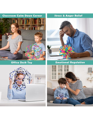 Bola Inflable Expandible NIHAKSOI 30.48 cm 2PCS Antiestrés