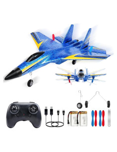 Avián RC Su-27 Genérico 2 Canales con Luces y Baterías