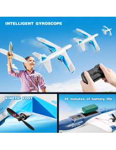 Avión RC 4DRC G2 Listo para Volar con Luz LED 2