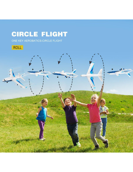 Avión RC 4DRC G2 Listo para Volar con Luz LED