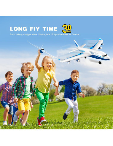 Avión RC 4DRC G2 Listo para Volar con Luz LED