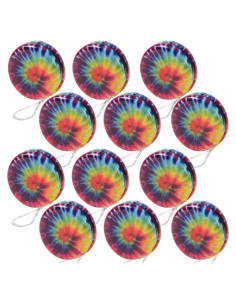 Yoyos Arcoíris ArtCreativity, Paquete de 12, Juguetes para Niños