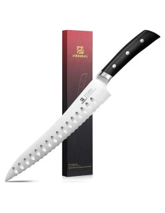 Cuchillo de Pan Piklohas 25.4 cm Afilado Serrado Negro
