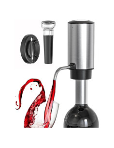 Decantador de Vino Eléctrico BGFOX Recargable Acero Inoxidable