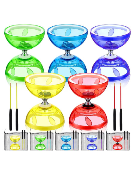 Conjunto Diabolo Chino Hungdao 5 Set con Rodamiento 15 cm