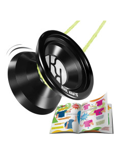 Kit de Yoyo Profesional Kool Krafts con 10 Cuerdas y Libro