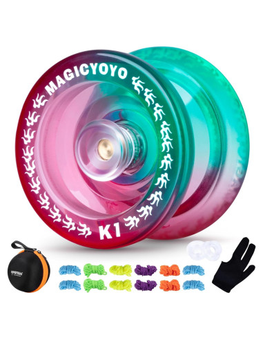 Yoyo YOSTAR K1 Verde Rosa para Niños Principiantes