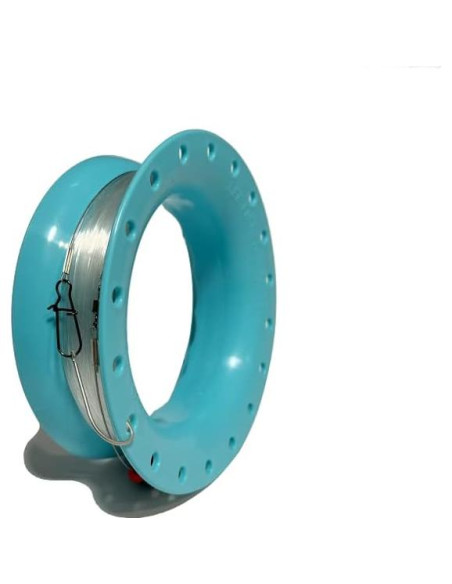 Carrete de Mano Cubano LEE FISHER 15,24 cm con Soporte