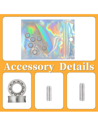 Kit de Rodamientos para Yo-yo Abeillo 6 Piezas Acero Inoxidable