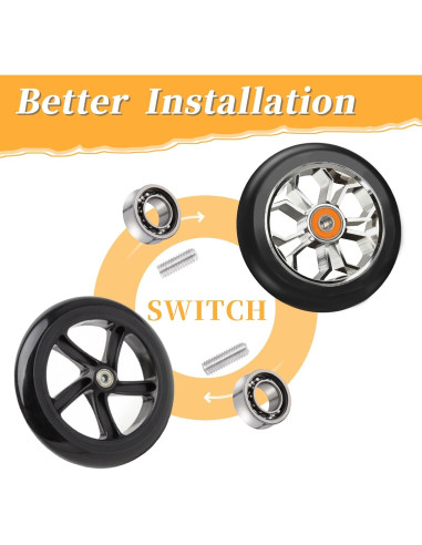 Kit de Rodamientos para Yo-yo Abeillo 6 Piezas Acero Inoxidable