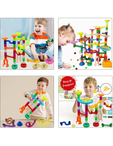 Pista de Canicas 150 Piezas Juguete de Construcción Infantil