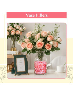 Canicas de Vidrio POPLAY 120PCS Rosa para Decoración 2