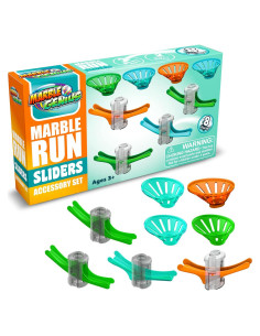 Conjunto de Deslizadores Marble Genius 8 Piezas para Canicas