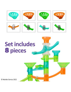 Conjunto de Deslizadores Marble Genius 8 Piezas para Canicas 2