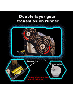 Juego de Canicas de Madera WodGod Modelo 3D DIY 2