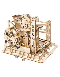 ROKR Rompecabezas 3D Carrera de Canicas - Modelo Mecánico