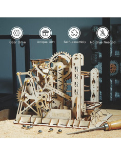 ROKR Rompecabezas 3D Carrera de Canicas - Modelo Mecánico 2