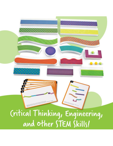 Pista de Canicas Magnética Learning Resources 28 Piezas 5+