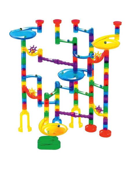 Juego de Canicas Marble Genius - 130 Piezas para Niños