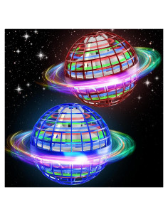 Paquete de 2 Pelotas Voladoras Dhapy AC04-BR LED RGB
