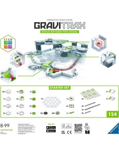 GraviTrax Ravensburger Set de Inicio 122 Piezas Juguete STEM