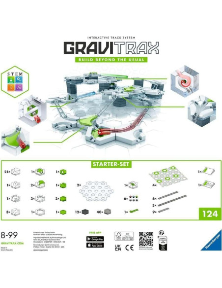 GraviTrax Ravensburger Set de Inicio 122 Piezas Juguete STEM