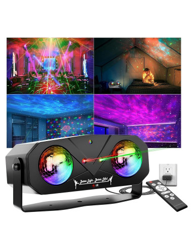 Proyector de Estrellas 5 en 1 Shenzhen Emerson 20cm Luz Disco