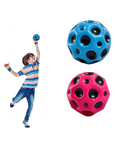 Pelota Rebotadora BBLING Cráter Lunar 7cm 2pcs