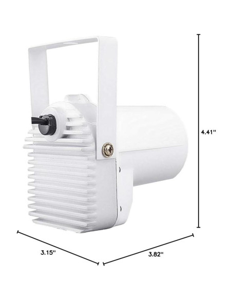 Luz de bola de discoteca Jinda Audio 3W LED azul