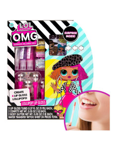 Kit Brillo Labial L.O.L. Surprise! O.M.G. 4 Sabores DIY
